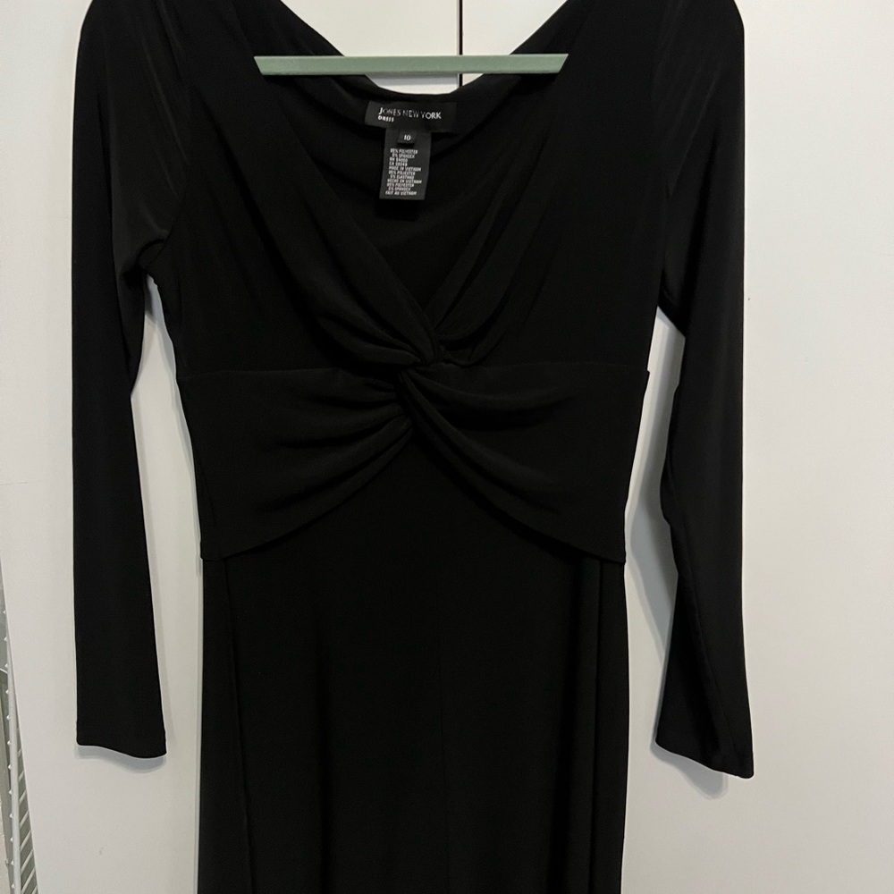 Jones NY black evening dress size 10